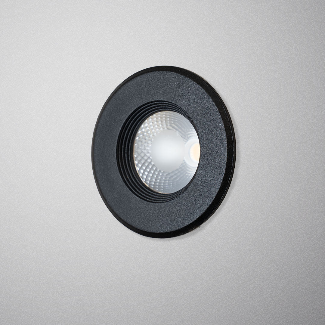 LED Spotlight 7cm - Black Frame