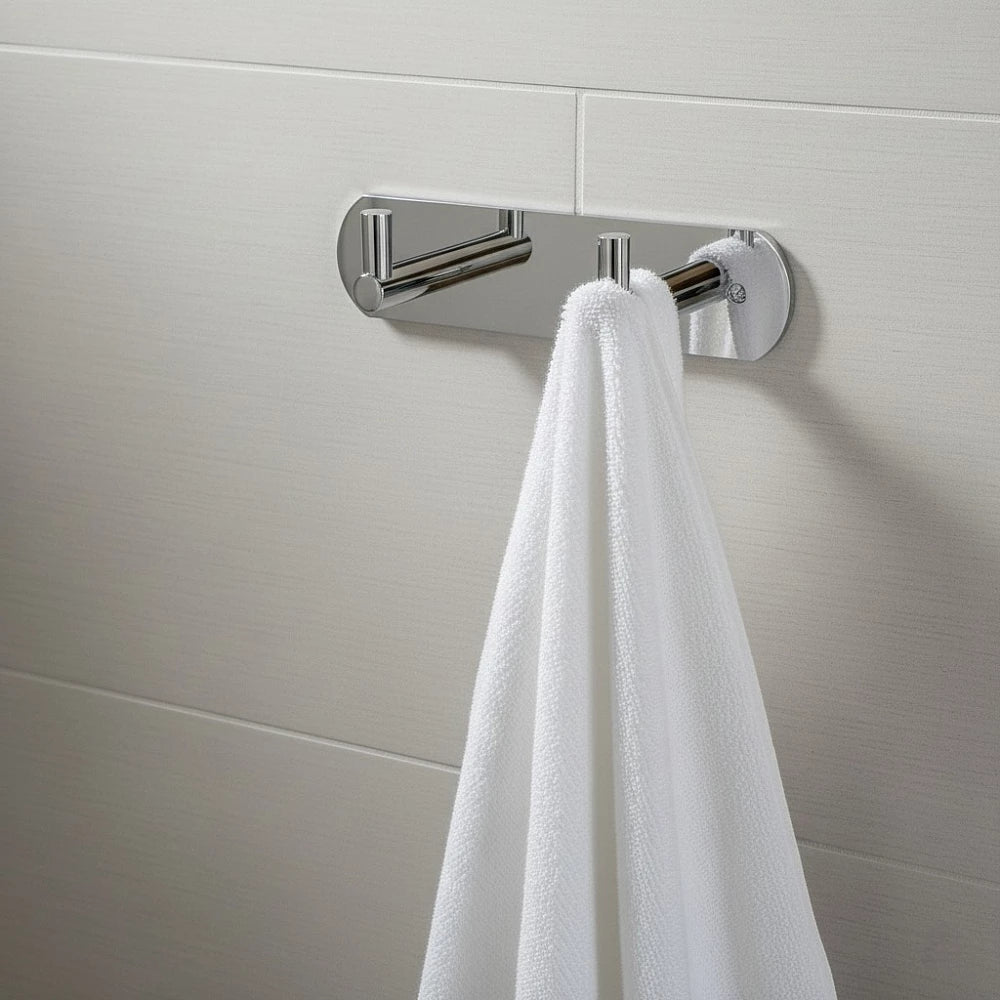 Silver Towel Rack